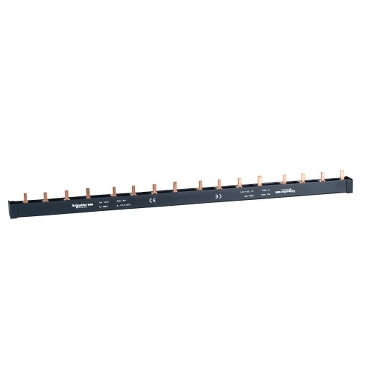 Acti9 - comb busbar - 3L+N - 27 mm pitch - 24 modules - 125A