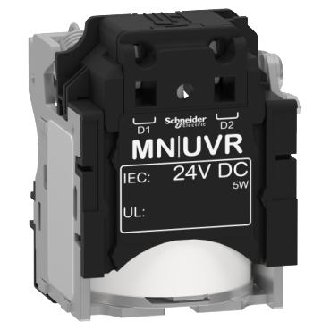 MN 24V DC UNDERVOLTAGE RELEASE NSX100-630 CIRCUIT BREAKER ACCESSORY