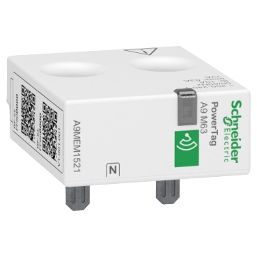 Energy sensor PowerTag 63A 1P+N Top Monoconnect