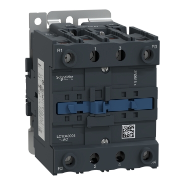 Contactor LC1D 4P (2NO and 2NC) AC1 440V 60 A coil 230 V AC