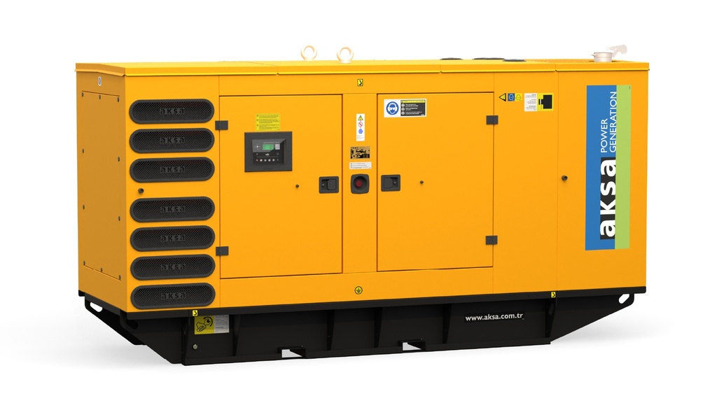Aksa power generation system, providing optimum performance, and reliability, for stationary standby, prime power, and continuous duty applications. All generator sets are factory build, and production tested.