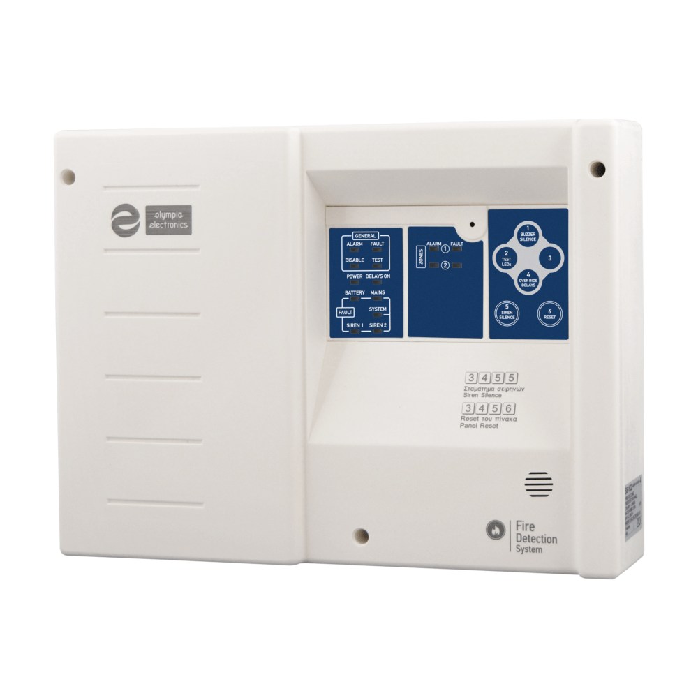 BS-1632  2 zone fire detection panel