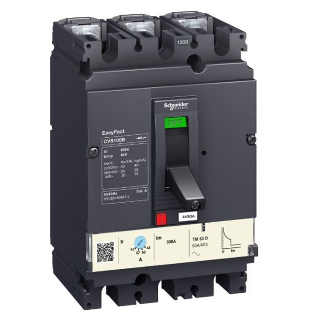 CVS160B TM125D 3P3D COMPACT CIRCUIT BREAKER