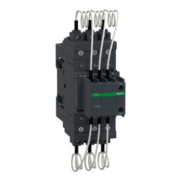 Capacitor contactor, TeSys D, 30 kVAR at 400 V/50 Hz, coil 220 V AC 50/60 Hz