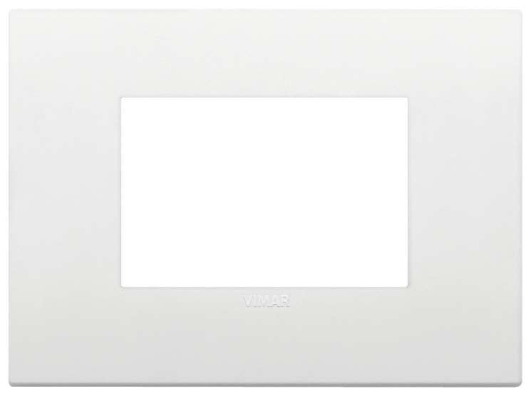 Classic plate 3M technopolymer white