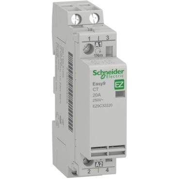 Easy9 Contactor 20A 2NO, code: EZ9C32220, image