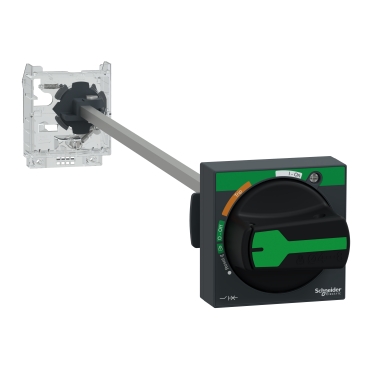 Extended rotary handle kit, TeSys Deca, IP54, black handle, with trip indication, for GV2L-GV2P