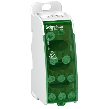 Linergy DS - screw distribution block 1P - 125A - 10 holes, code: LGY112510, image