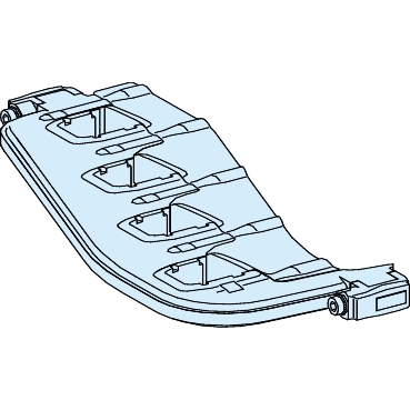 PrismaSeT-P, Linergy LGY, busbar support, vertical-lateral, code: LVS04651, image