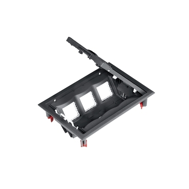 Ultra - floor outlet box - 6 modules, code: ETK44112, image