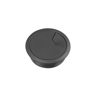 Unica system + - Cable grommet dia.60mm - black, code: INS61215, image
