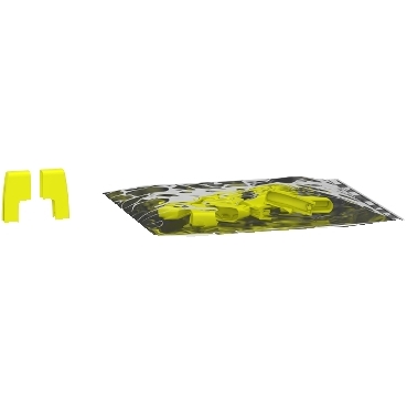 set of 10 end caps 1 Pole for Acti9, code: A9XPE110, image