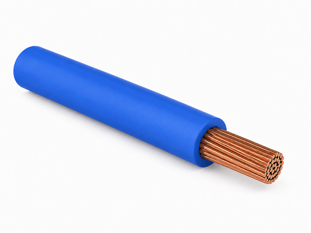  Tel FS17 kundra / zjarrit  10  mm2  blu  Bobin