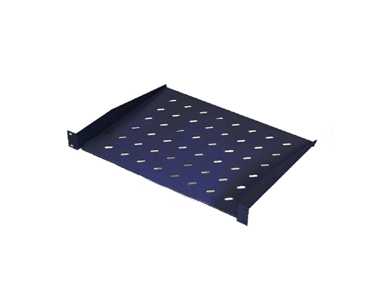  1U 19** D=250MM RACK  MOUNT SHELF BLACK