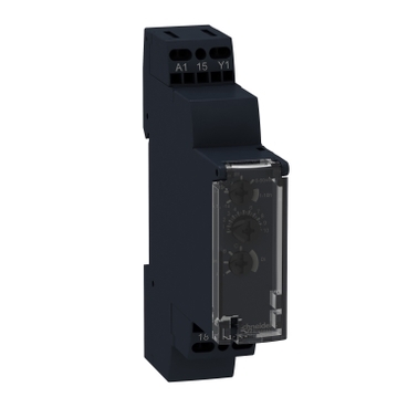  time delay relay 8 functions-1s..100h-24..240VAC/DC-1OC