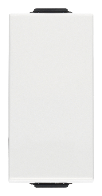 1P 16 AX 250 V~ 1-way switch, white. Max 200 W for self-ballasted lamps (IEC 60669-1:2017)