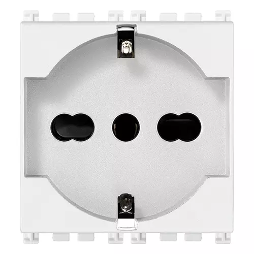 [19210.B] 2P+E 16A universal outlet white