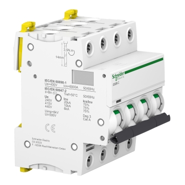 [A9F74440] ACTI9 IC60N C CURVE 40A MINIATURE CIRCUIT BREAKER