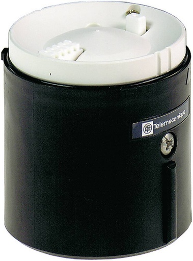 [XVBC07] Base unit for modular tower lights, Harmony XVB, plastic, black, 70mm, bottom or side cable entry