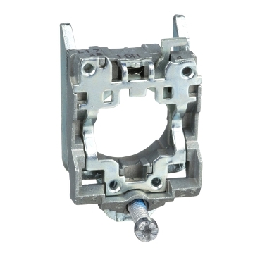 [ZB4BZ009] Body/fixing collar, Harmony XB4, for electrical block, metal