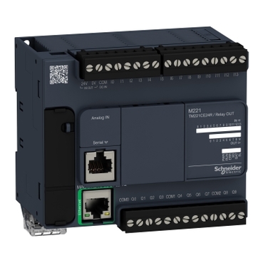 [TM221CE24R] CONTROLLER M221-24IO Relay Ethernet Com.