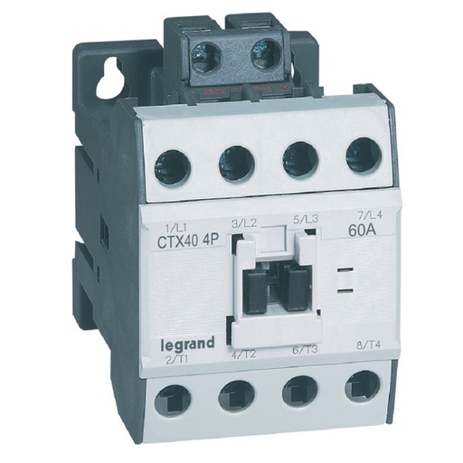 [LEG416436] CTX Power Contactor Contactor 4P 60A AC1 230V AC Screw Terminals T11