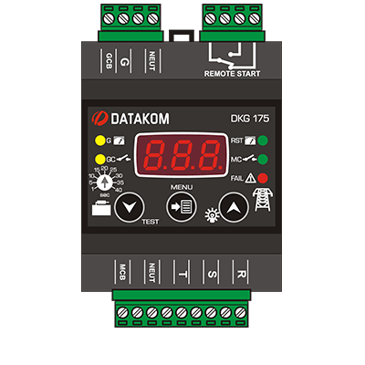 [DKG-175] DKG-175 AUTOMATIC TRANSFER SWITCH (WITHOUT DC SUPPLY)