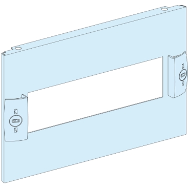 [LVS03214] Front plate, PrismaSeT P and G, for modular device, 4M, W300
