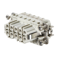 [1650620000] HDC insert, Female, 250 V, 16 A, Number of poles: 10, Screw connection, Size: 2