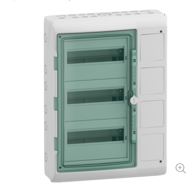 [13992] Kaedra - for modular device with interface - 3x12 modules - 1+1 terminal blocks
