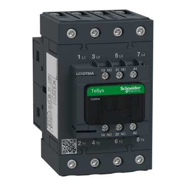 [SHLC1DT80AM7] Kontaktor 4P 80A AC1 220VAC  50/60Hz